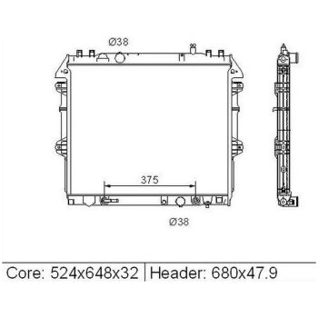 PLEXUS Radiator  (9115000409)
