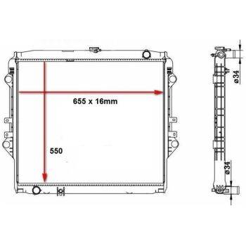 PLEXUS RADIATOR  (9115000416)
