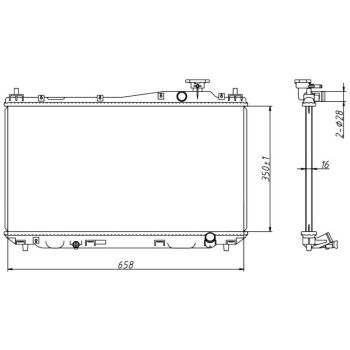 PLEXUS Radiator  (9115000426)
