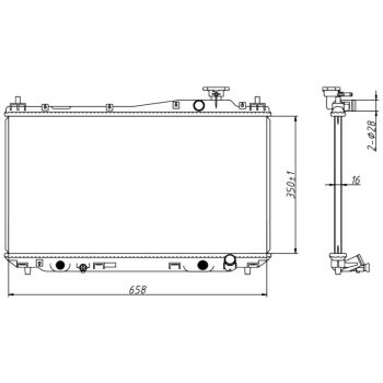 PLEXUS Radiator (9115000427)