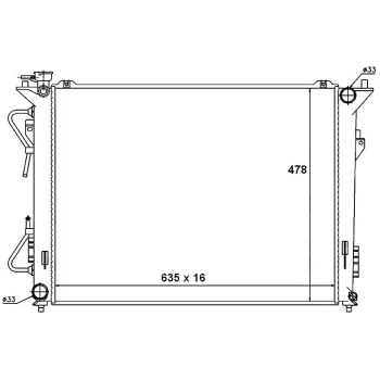 PLEXUS Radiator (9115000458)