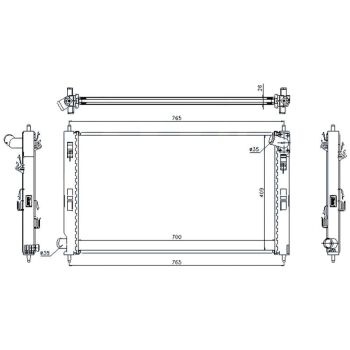 PLEXUS Radiator  (9115000461)
