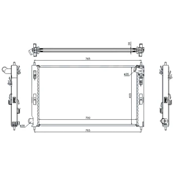PLEXUS Radiator  (9115000461)