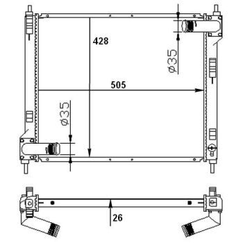 PLEXUS Radiator (9115000467)