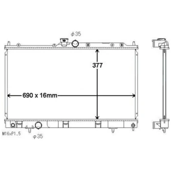 PLEXUS Radiator (9115000523)
