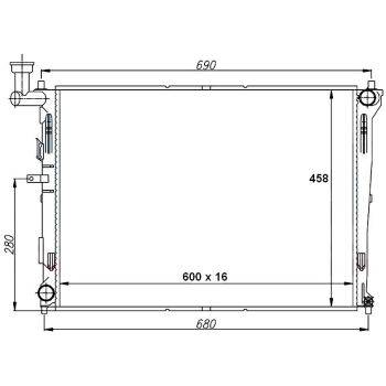 PLEXUS Radiator  (9115000584)