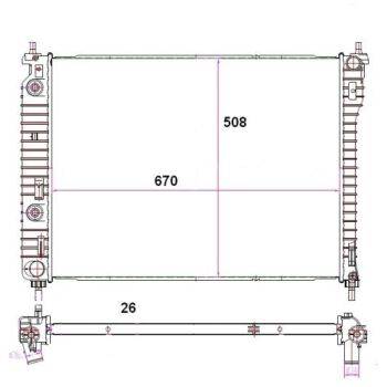 PLEXUS Radiator (9115000611)