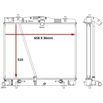 PLEXUS RADIATOR  (9115000622)