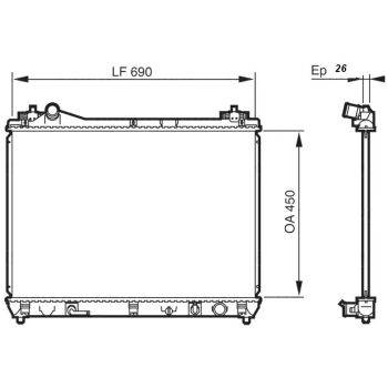 PLEXUS Radiator (9115000625)