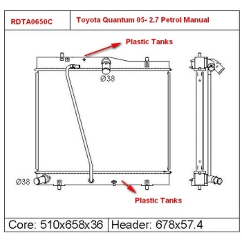PLEXUS Radiator (9115000635)