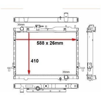 PLEXUS RADIATOR  (9115000638)