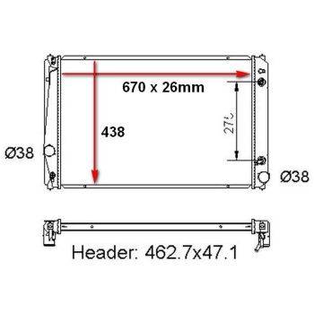 PLEXUS Radiator (9115000639)