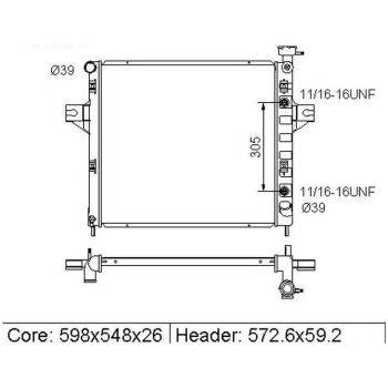 PLEXUS Radiator  (9115000651)