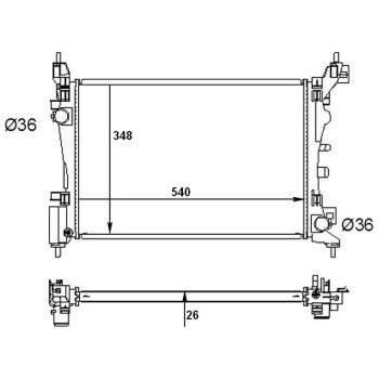 PLEXUS Radiator (9115000656)