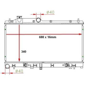 PLEXUS Radiator (9115000657)