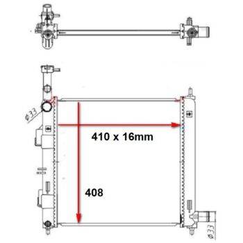 PLEXUS Radiator (9115000670)