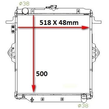PLEXUS RADIATOR  (9115000699)