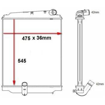 PLEXUS RADIATOR  (9115000753)