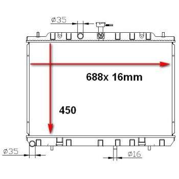 PLEXUS Radiator  (9115000758)
