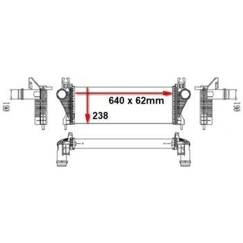 PLEXUS INTERCOOLER  (9115001320)