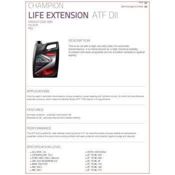 CHAMPION Hydraulic Oil (9101000298)