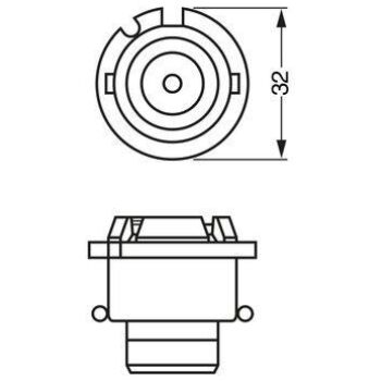 BOSCH Xenon bulb D2S, 85V, 35W (9101000502)