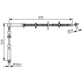 BOSCH Brake Hose (9103003401)