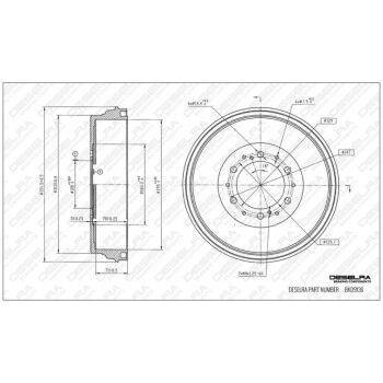 DESELRA Brake Drum (9103004225)