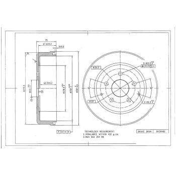 DESELRA Brake Drum (9103004241)