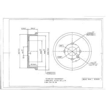 DESELRA Brake Drum (9103004329)