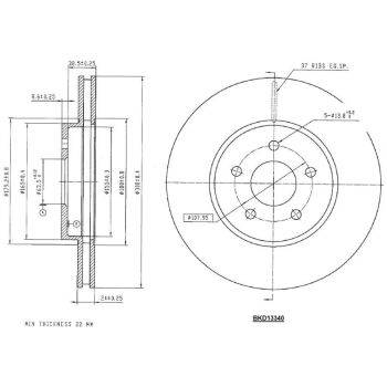 DESELRA Brake Drum (9103006670)