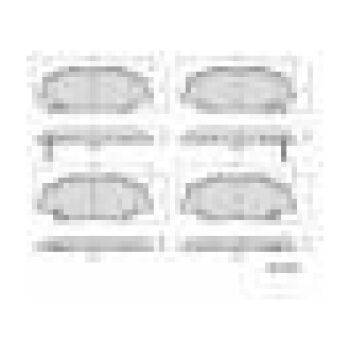 DESELRA Brake Pad Front (9103075395)