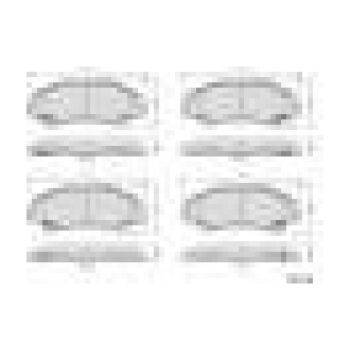 DESELRA Brake Pad Front (9103075396)